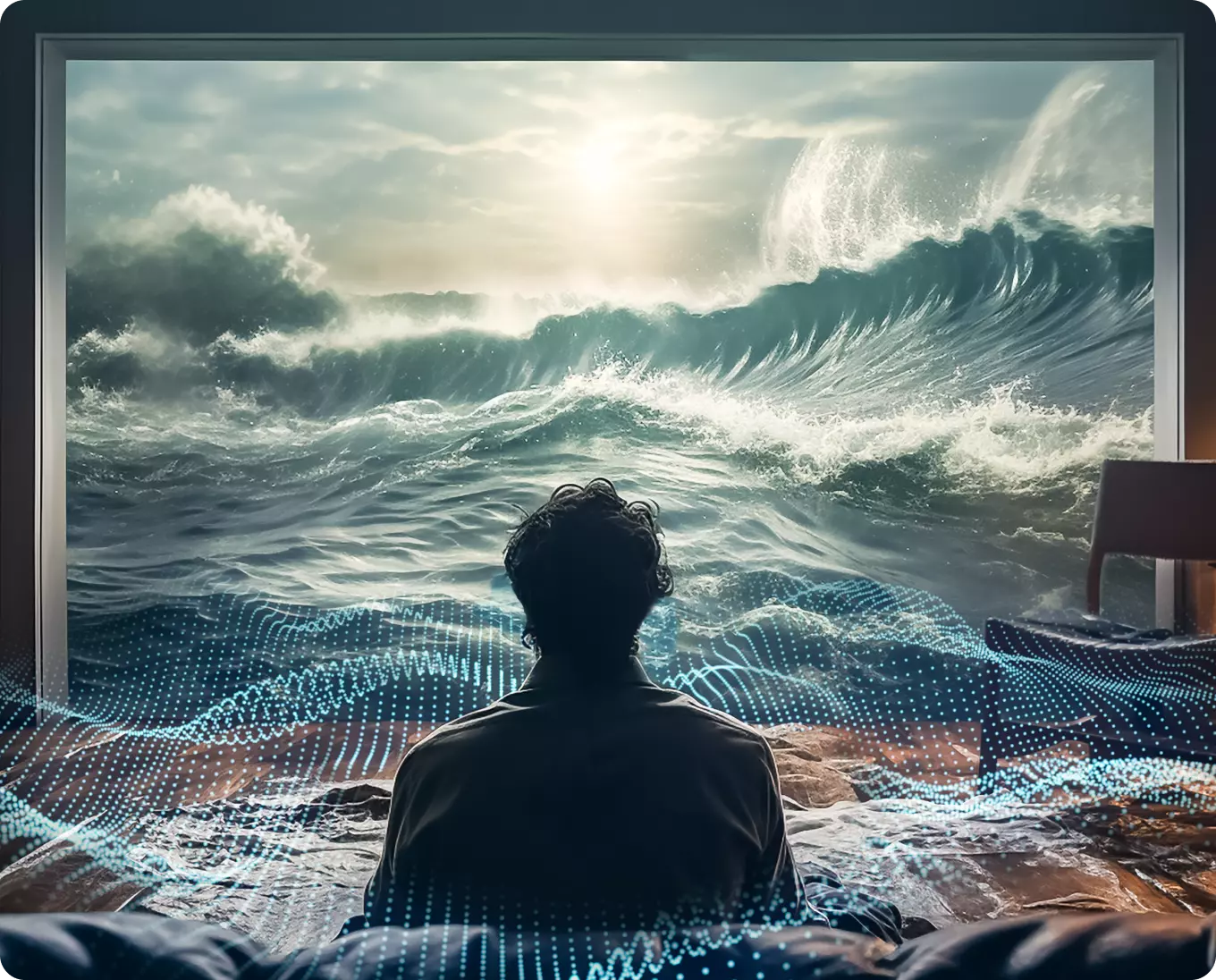 Apollo P40 Projector & Poseidon D50 Soundbar Bundle - Image 3